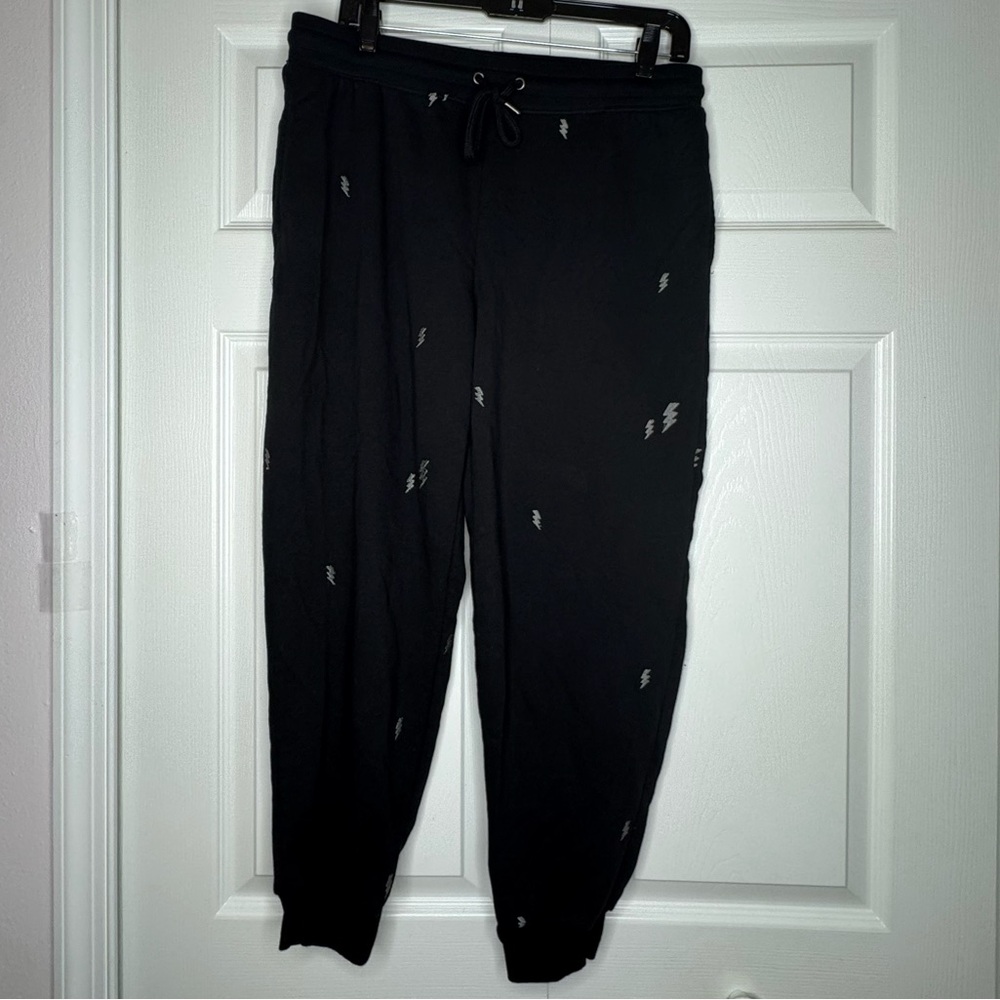 Honeydew Black Lightning Strike Joggers
